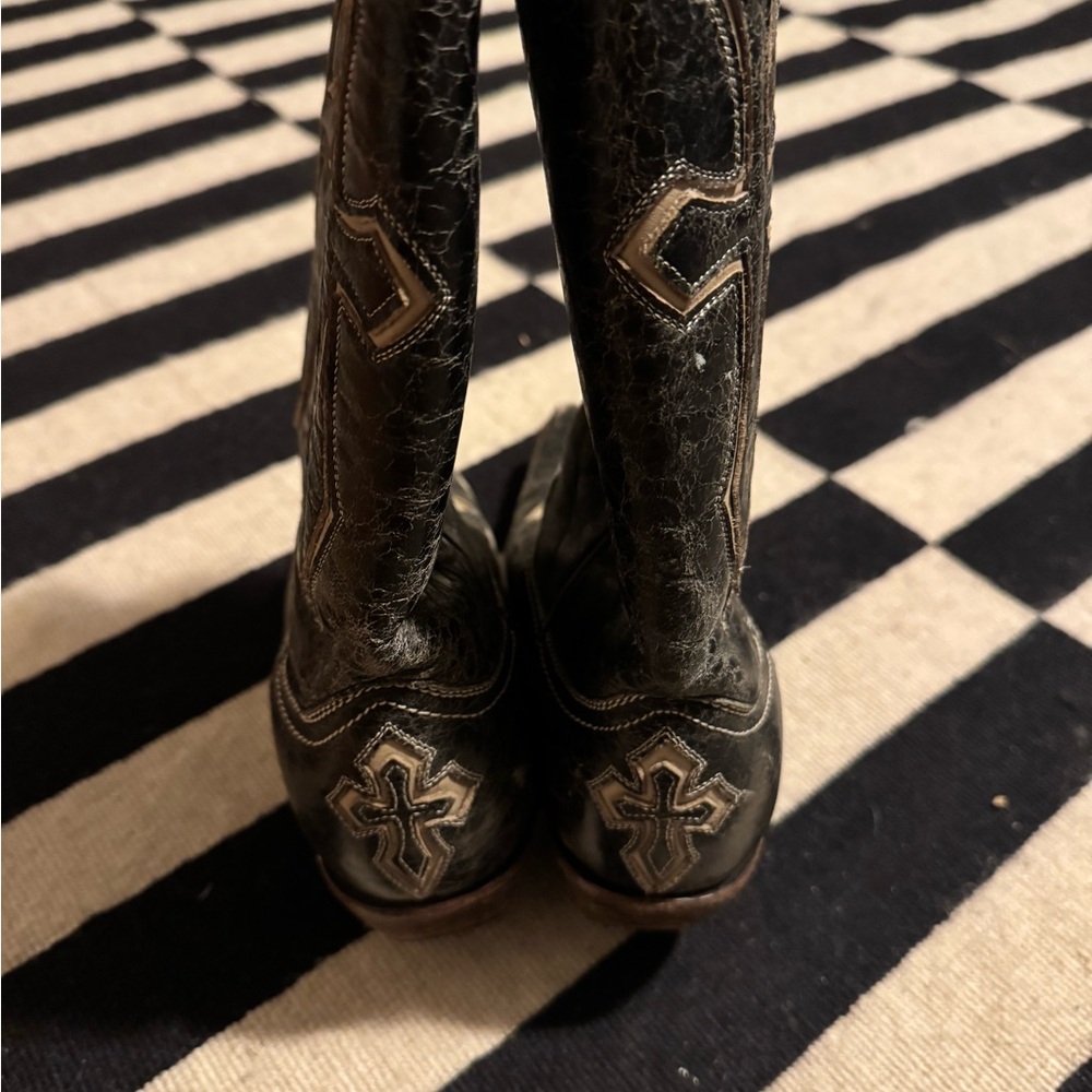 Women's Corral Western Cowboy Boots 7.5 - Picture 4 of 15